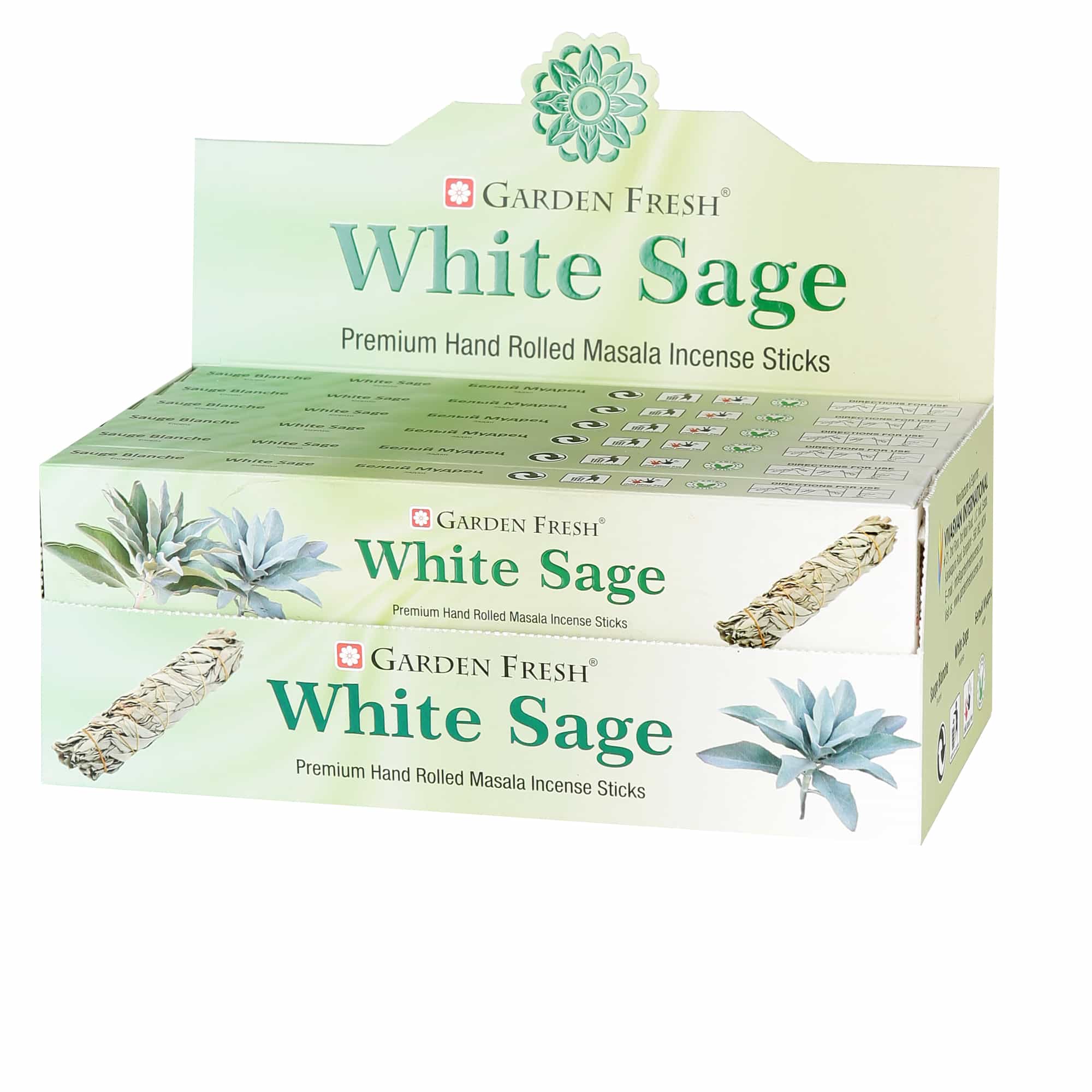 White Sage masala incense sticks – Garden Fresh Incense Store