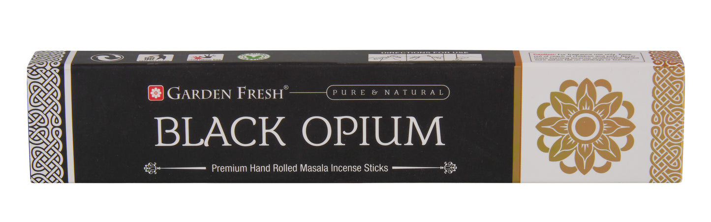 Black Opium masala incense sticks