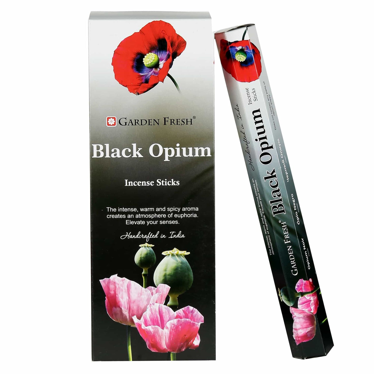 Black Opium Hexagon Incense sticks