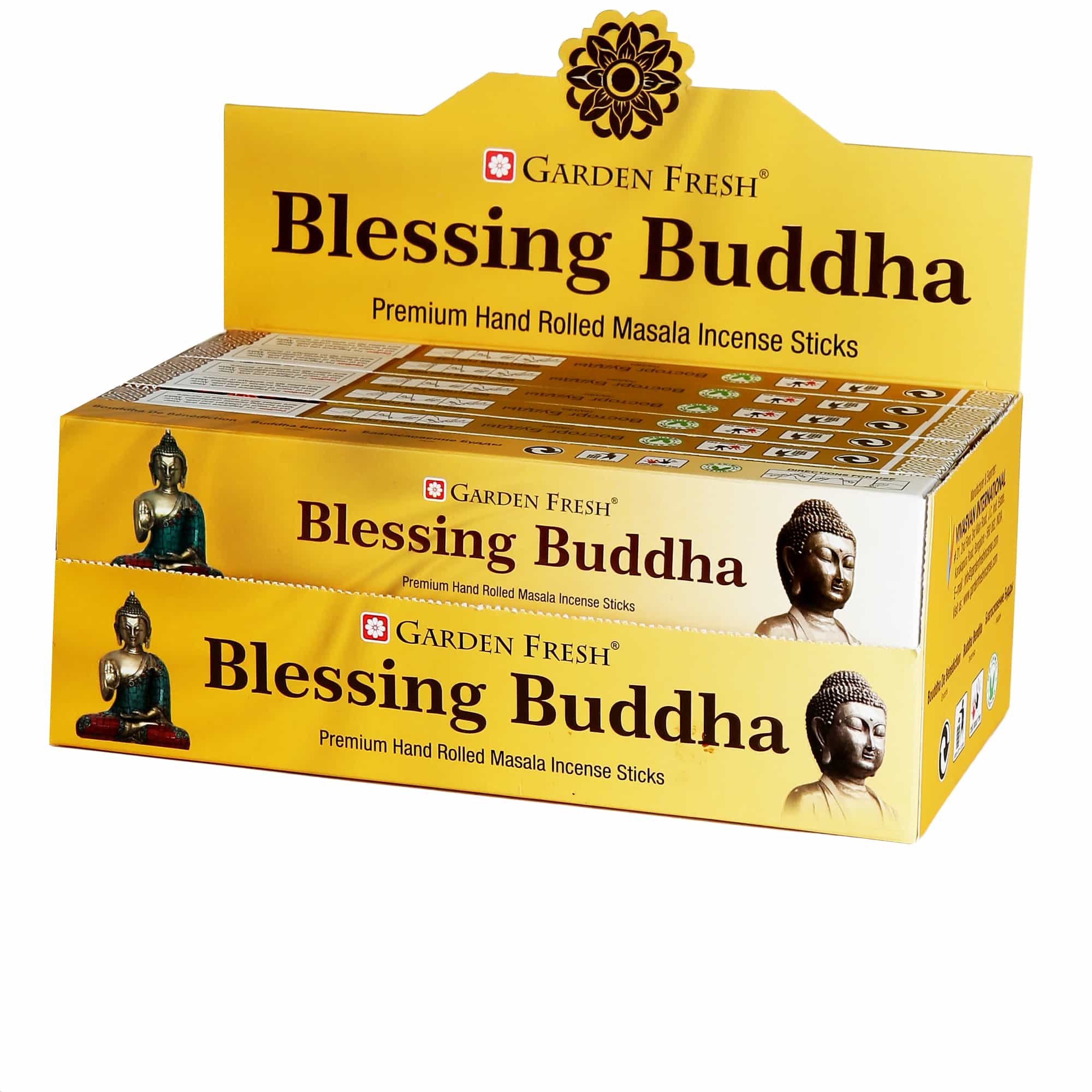 Blessing Buddha masala incense sticks – Garden Fresh Incense Store