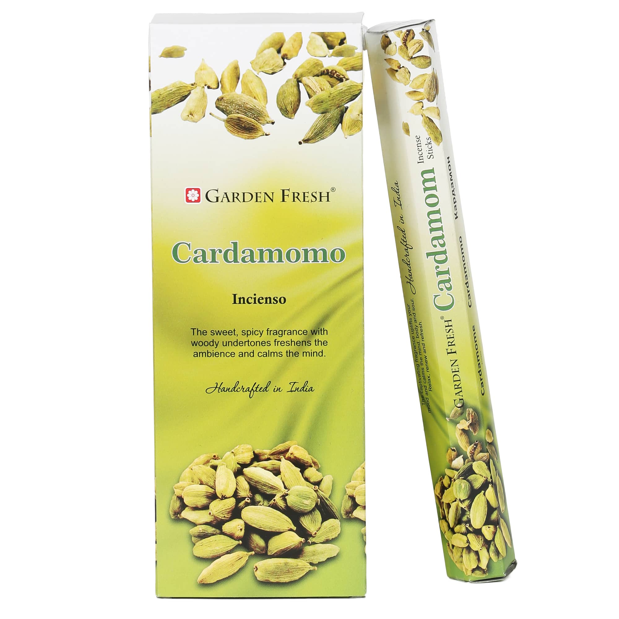 Cardamom Hexagon Incense sticks – Garden Fresh Incense Store