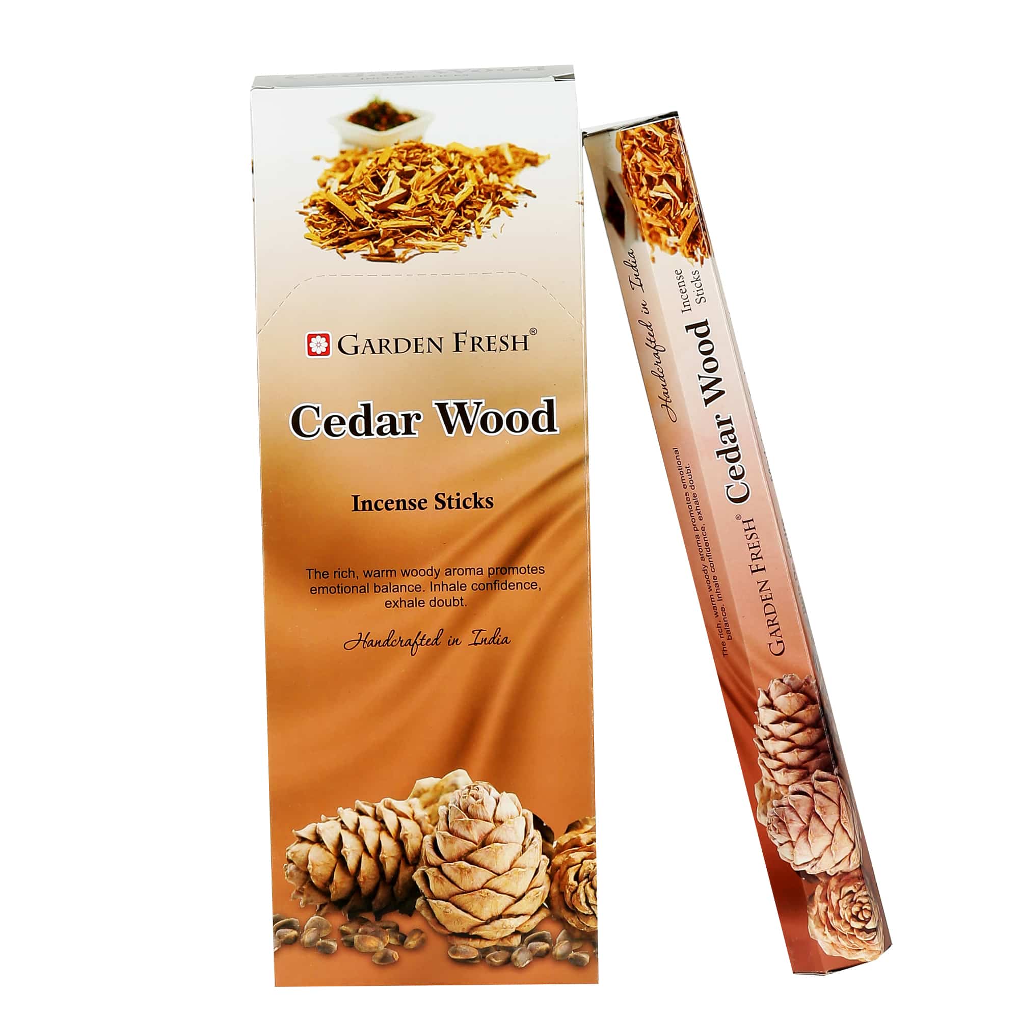 Cedarwood Hexagon Incense sticks – Garden Fresh Incense Store