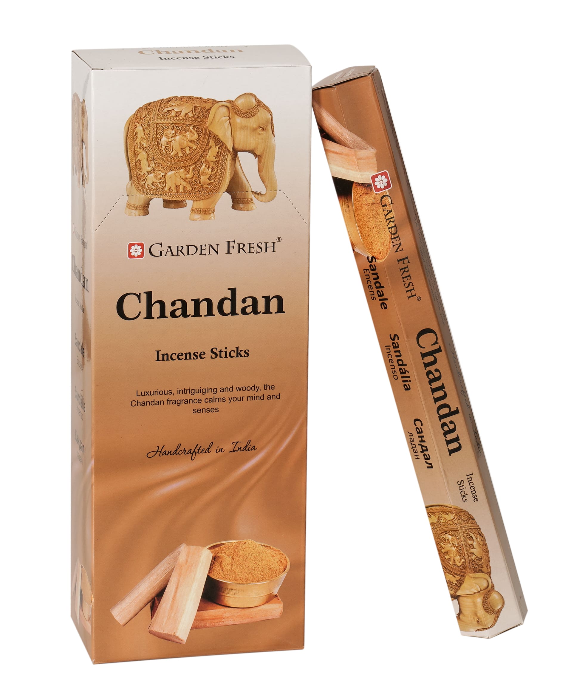 Chandan Hexagon Incense sticks – Garden Fresh Incense Store