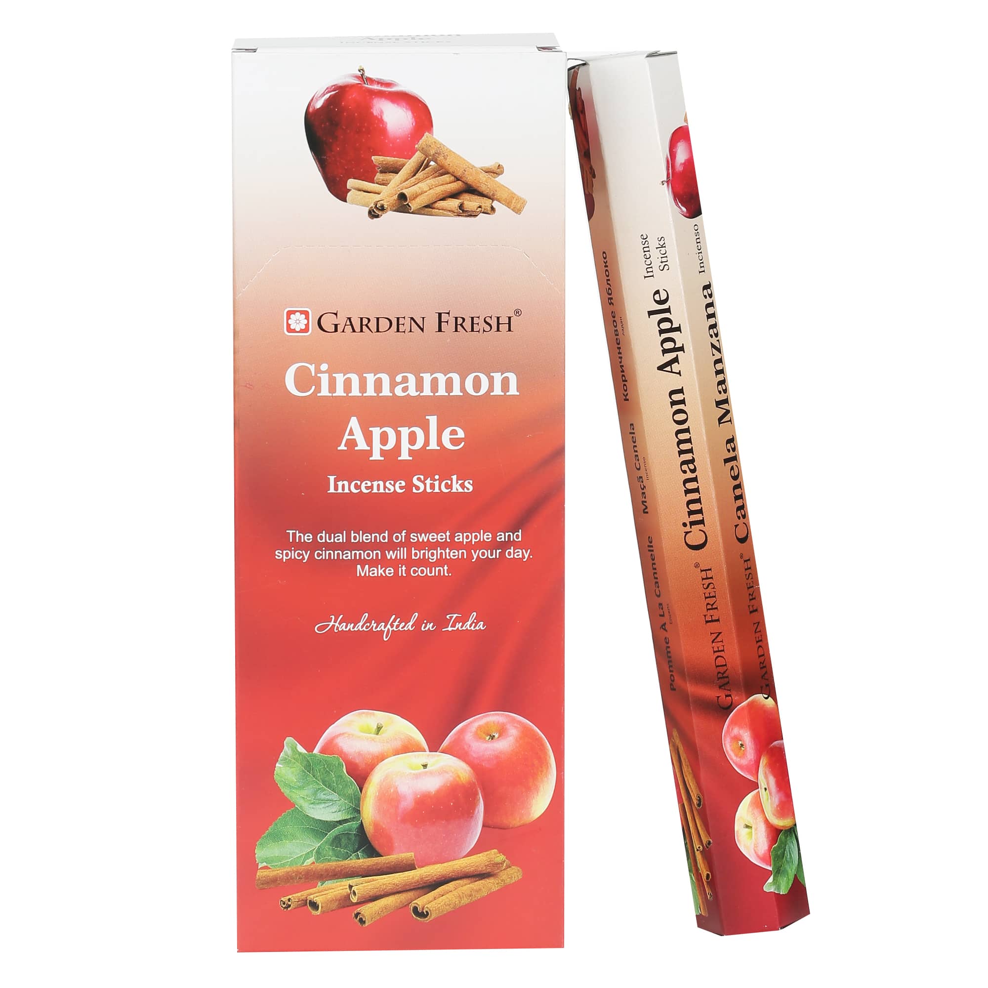 Cinnamon Apple Hexagon Incense sticks – Garden Fresh Incense Store