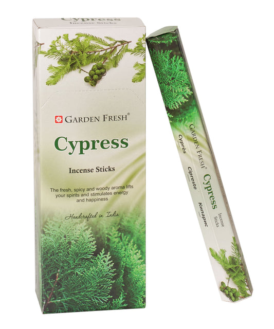 Cypress Hexagon Incense sticks