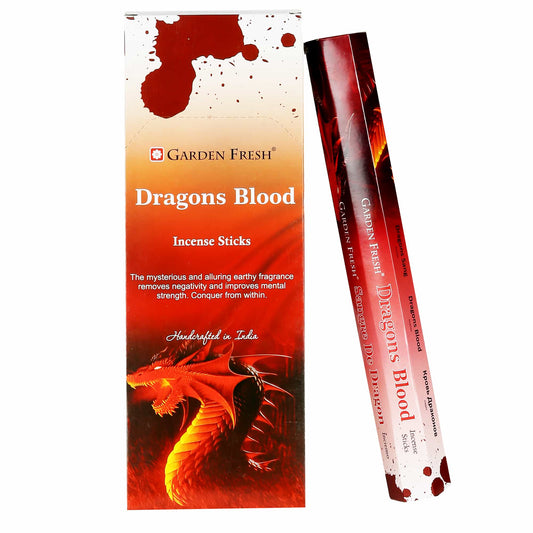 Dragons Blood Hexagon Incense sticks