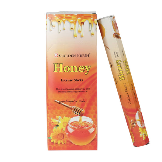 Honey Hexagon Incense sticks