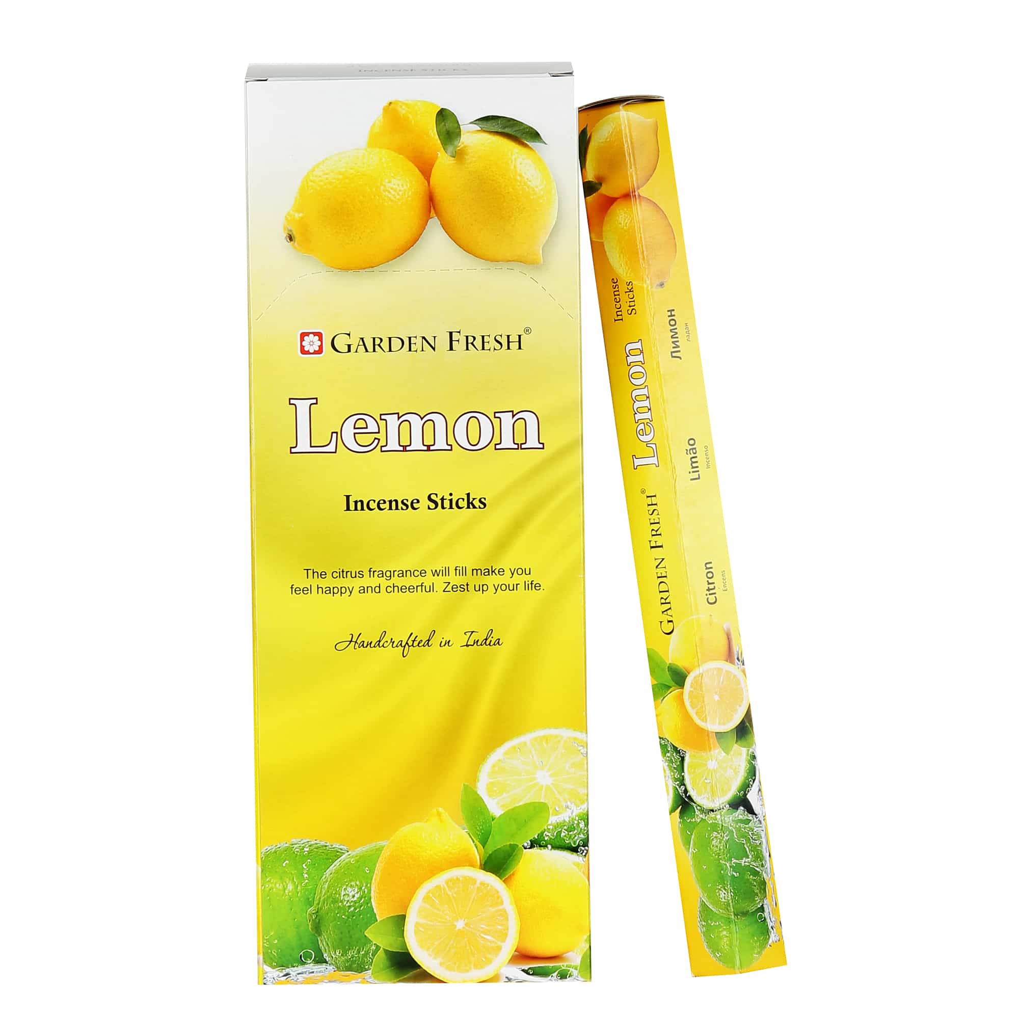 Lemon Hexagon Incense sticks – Garden Fresh Incense Store
