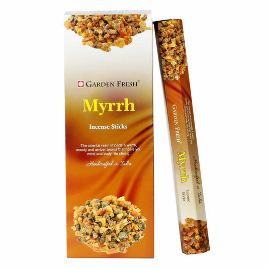 Myrrh Hexagon Incense sticks