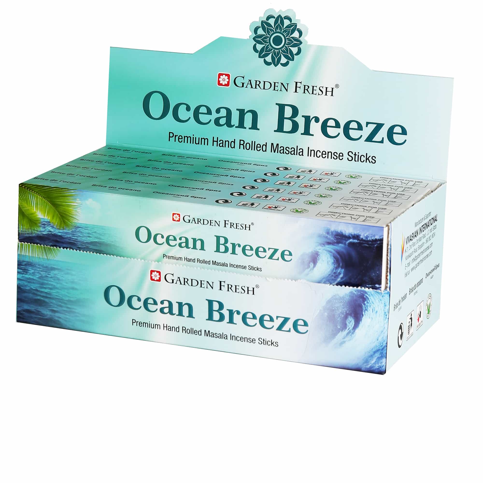 Ocean Breeze masala incense sticks – Garden Fresh Incense Store