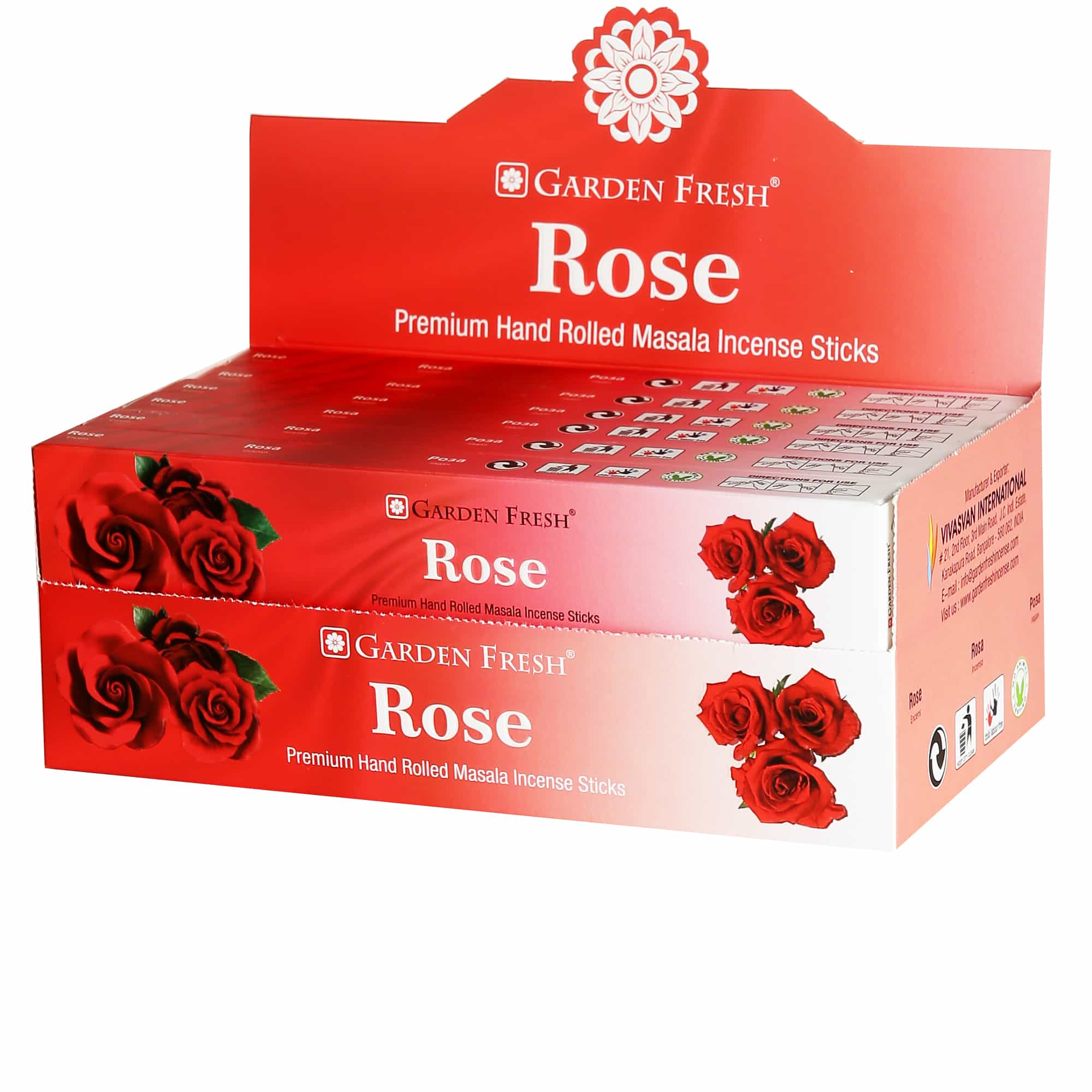 Rose masala incense sticks – Garden Fresh Incense Store