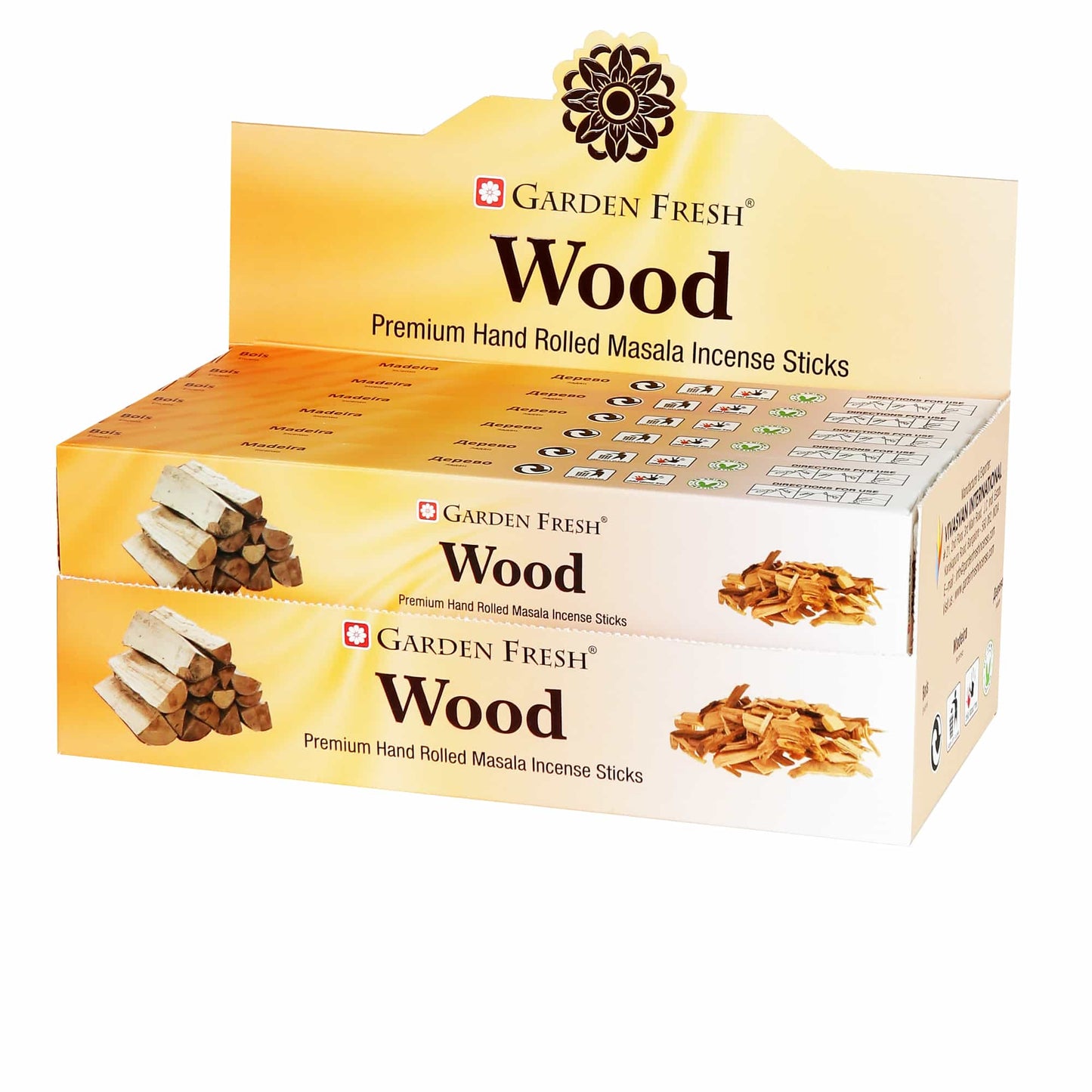 Wood masala incense sticks